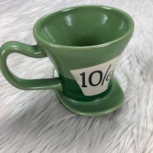 RARE Disney Mad Hatter Hat Coffee Mug
